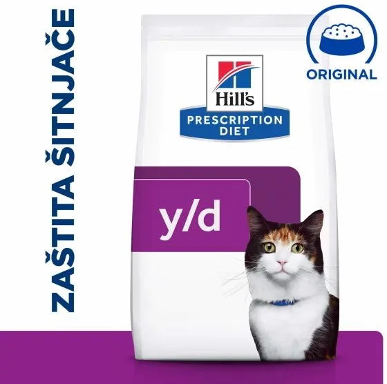 HILL's PD Fel y/d Original 1,5kg,  regulacija joda kod hipertireoze