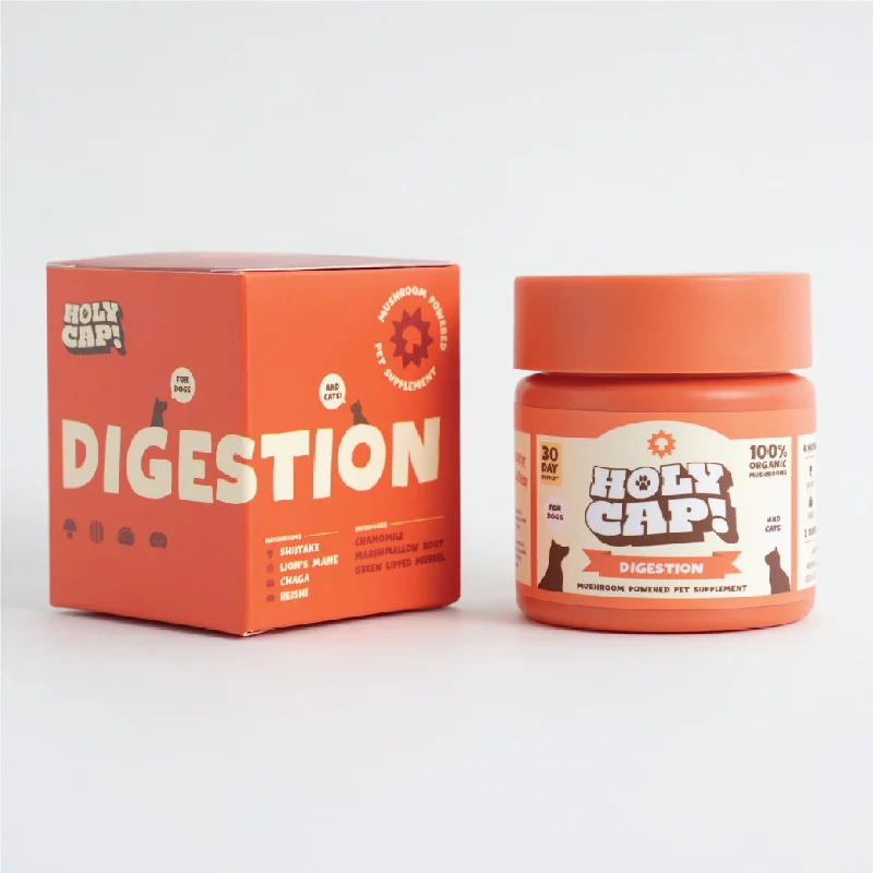 Digestion Support Mushroom Powered Pet Supplement