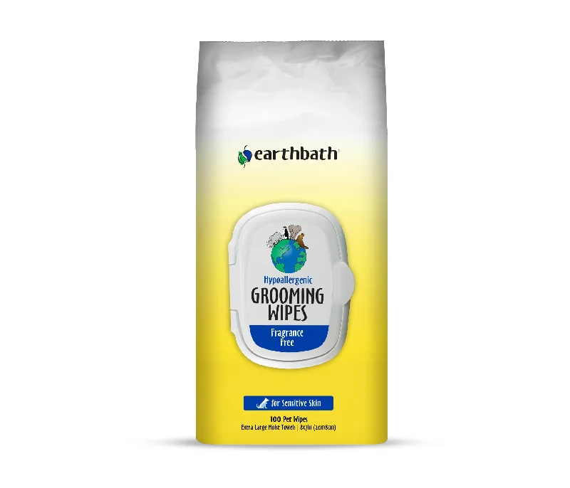 Hypoallergenic Grooming Wipes - 100 ct