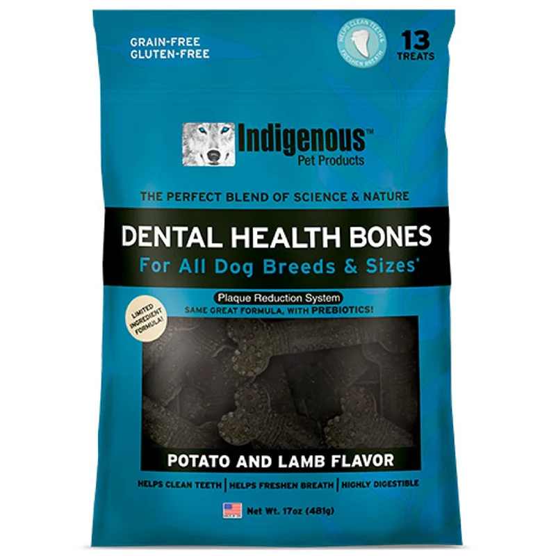 Indigenous Pet Products Dental Health Bones Lamb Flavor