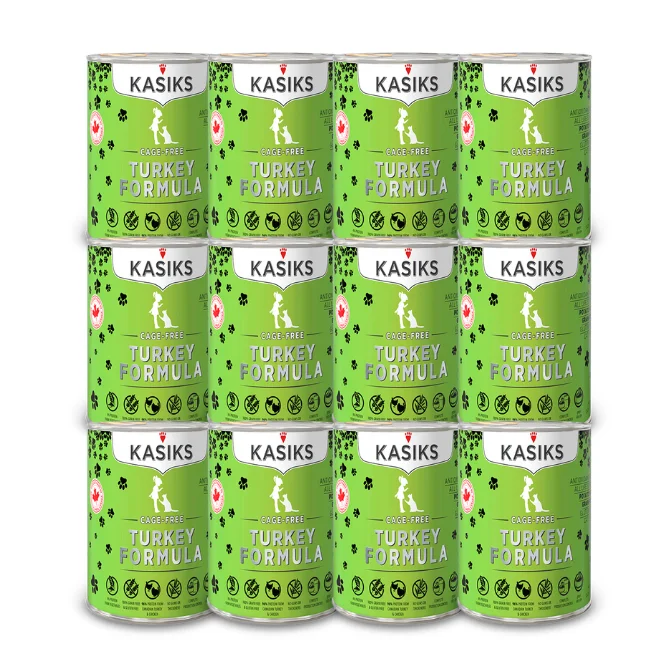 KASIKS Cage-Free Turkey Formula, 345g *CASE (12 cans)*