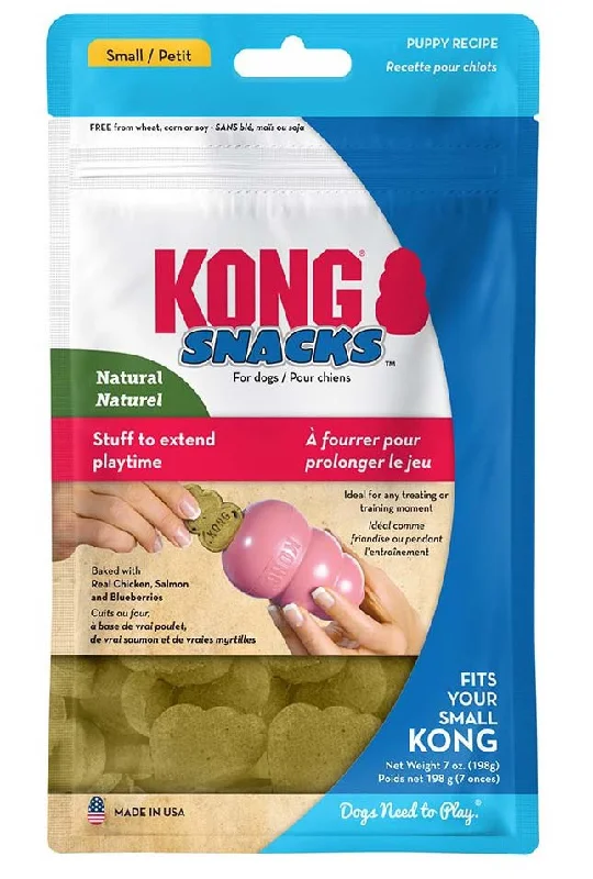 KONG PUPPY Snacks, poslastica za štence, s piletinom i rižom, S 198g