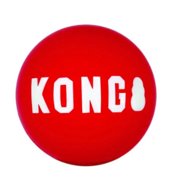 Kong Signature Ball (2 pack) Dog Toy