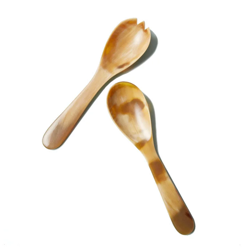 Light Horn Serving Set, Medium