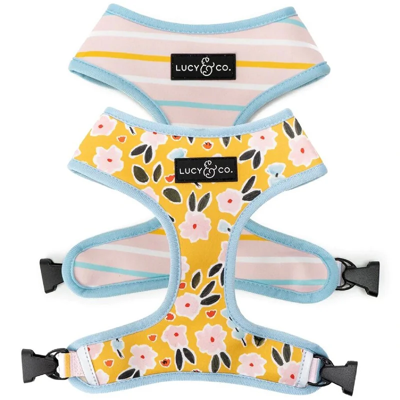 Lucy & Co. Little Lamb and Flowers Reversible Harness