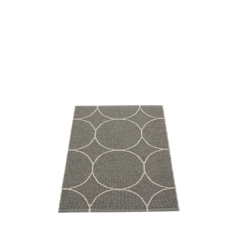 Mecox Plastic Floor Mats Charcoal/Linen (Multiple Sizes)