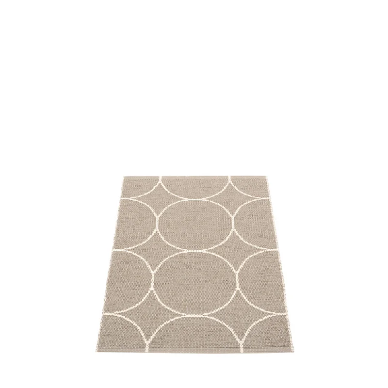 Mecox Plastic Floor Mats Dark Linen/Vanilla (Multiple Sizes)