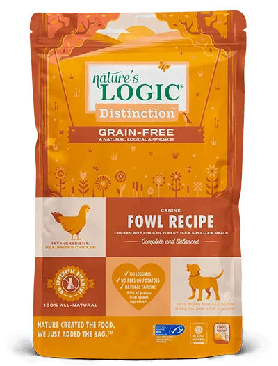 Nature's Logic Distinction® Dog Grain-Free Fowl Recipe