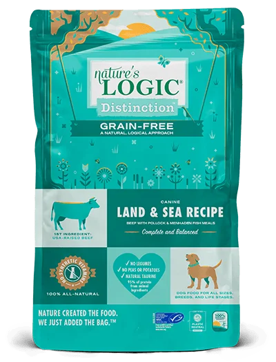 Nature's Logic Distinction® Dog Grain-Free Land & Sea Recipe