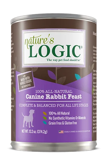 Nature's Logic Dog Rabbit Feast