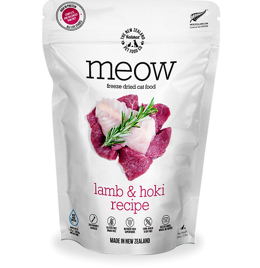 New Zealand Pet Food Co. Meow Freeze Dried Food Lamb & Hoki *SPECIAL ORDER*