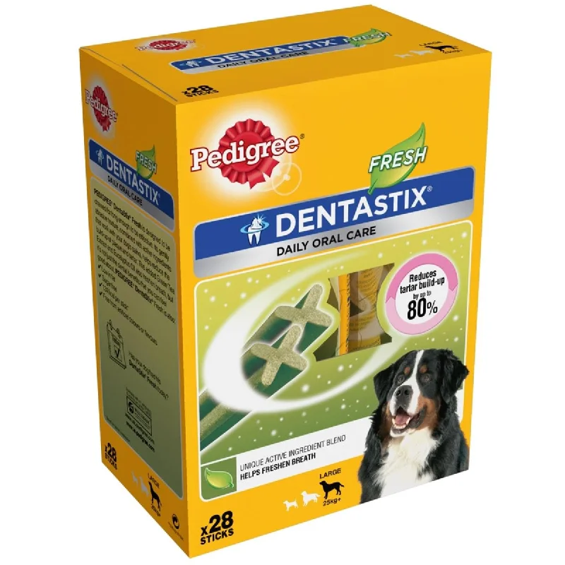 Pedigree | Chewy Treat | Dentastix Fresh Daily Oral Care - Large