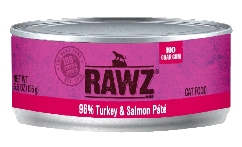 RAWZ 96%: Turkey and Salmon Pâté, 155g (5.5oz)