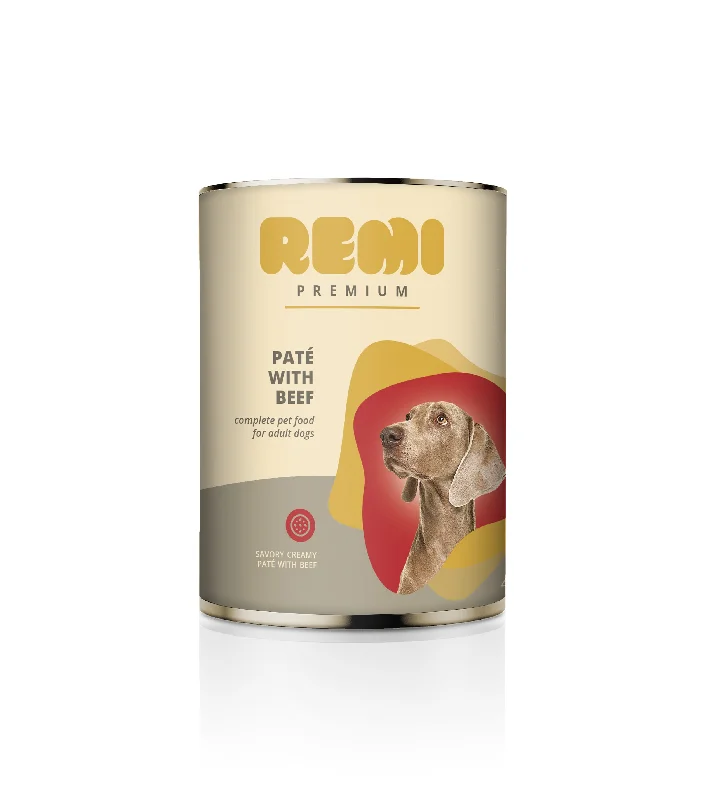 REMI PREMIUM Dog Pašteta, s govedinom, bez glutena, 400g