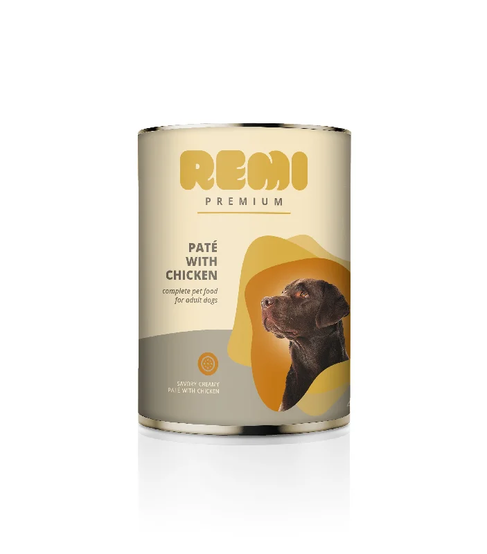 REMI PREMIUM Dog Pašteta, s piletinom, bez glutena, 400g