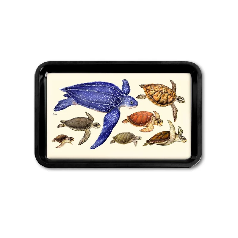 [TRYR-077] Sea Turtles of the World Retro Tray