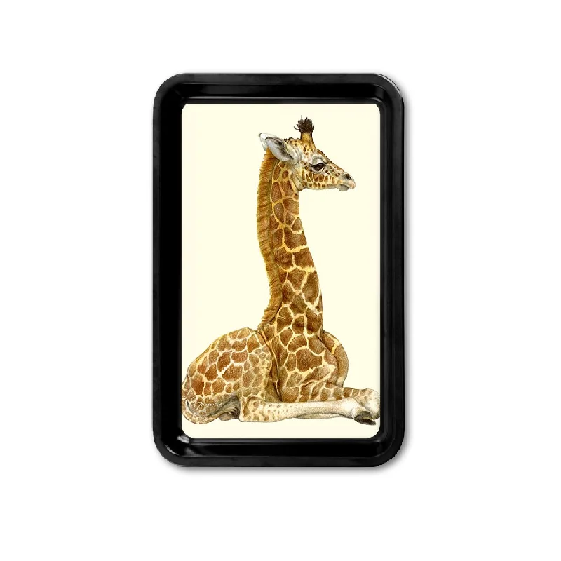 [TRYR-651] Giraffe Calf Retro Tray