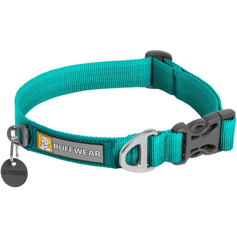 Ruffwear Aurora Teal Front Range Dog Collar