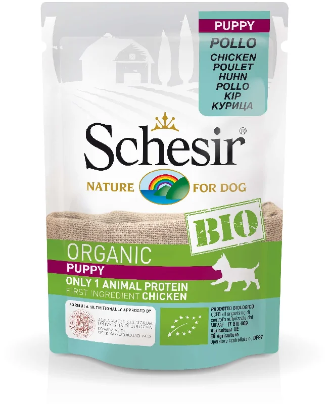 SCHESIR BIO PUPPY monoprotein piletina 85g