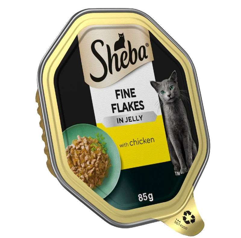 Sheba Fine Flakes in Jelly with Chicken 85g