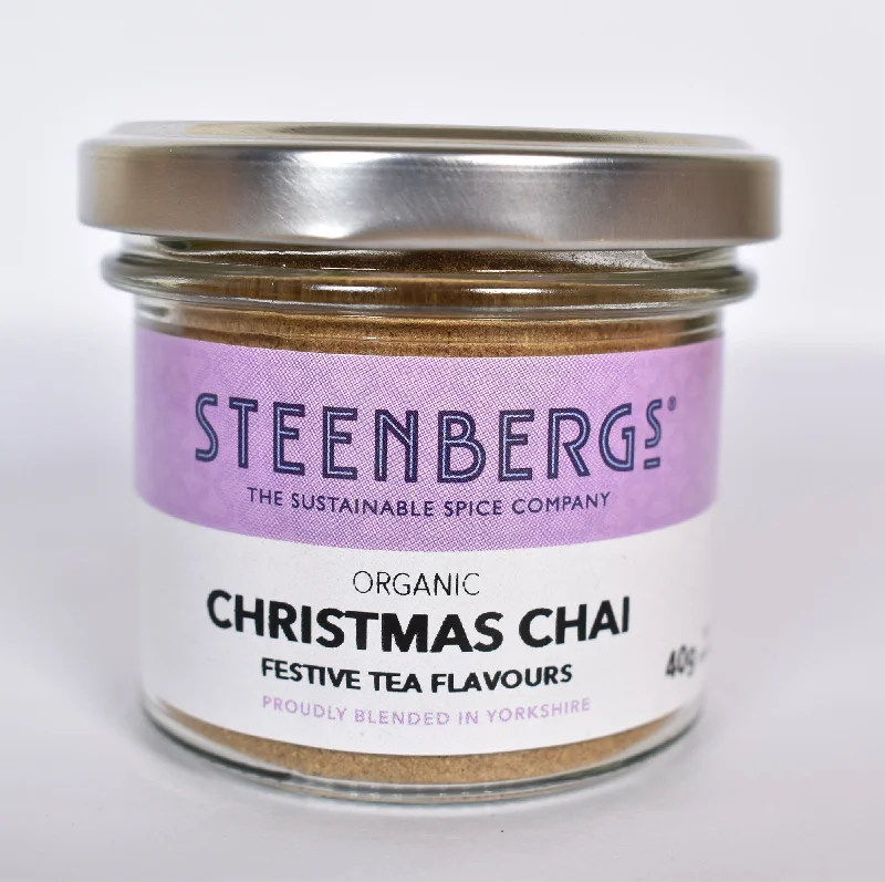 Steenbergs Organic Christmas Chai – Festive Tea Blend 40g