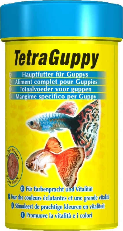 TETRA Guppy - Hrana u listićima za gupije i sve živorotke 100ml