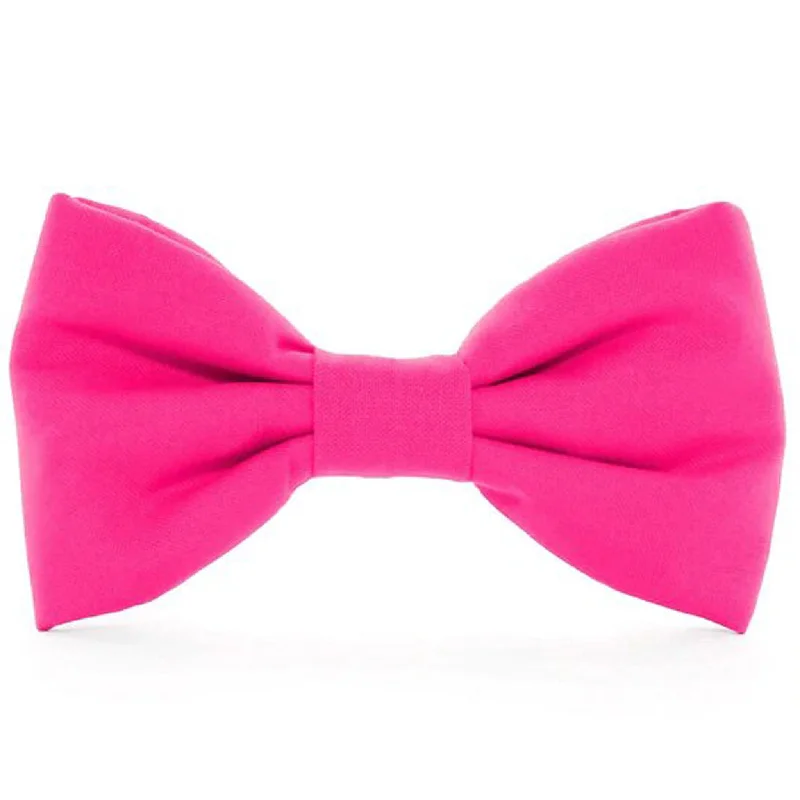 The Foggy Dog Hot Pink Dog Bowtie