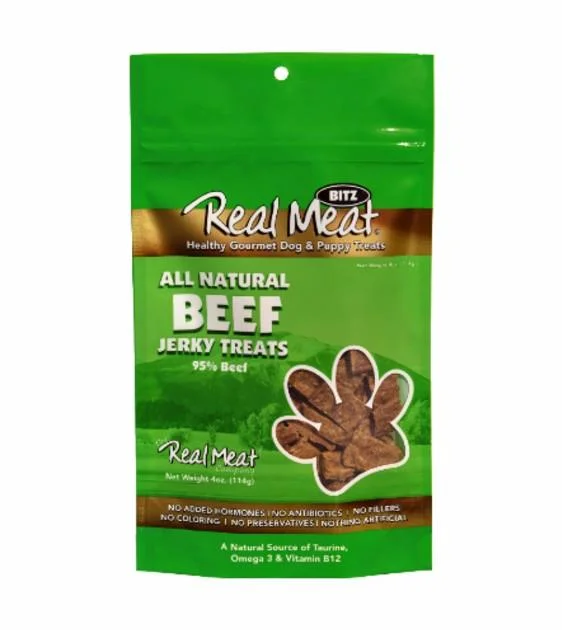 The Real Meat Company All-Natural Beef Jerky Dog Treats