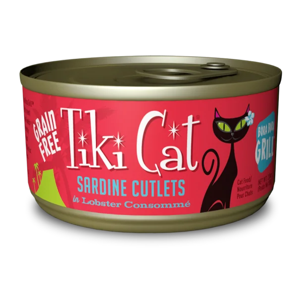 TIKI CAT Hawaiian Grill Bora Bora Sardine w/Lobster, 80g