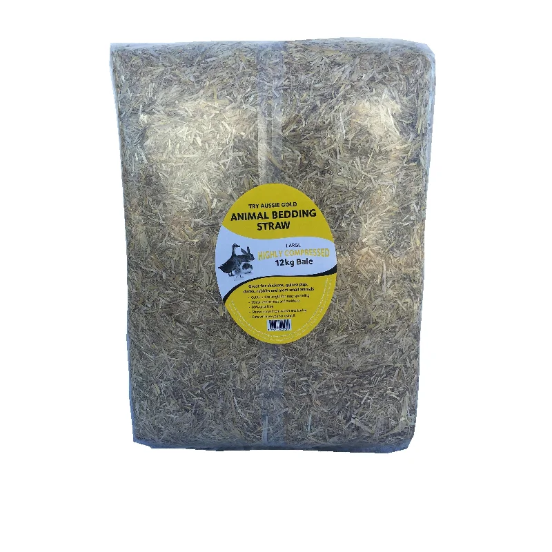 Try Organics Straw Hay Small Animal Bedding 12kg