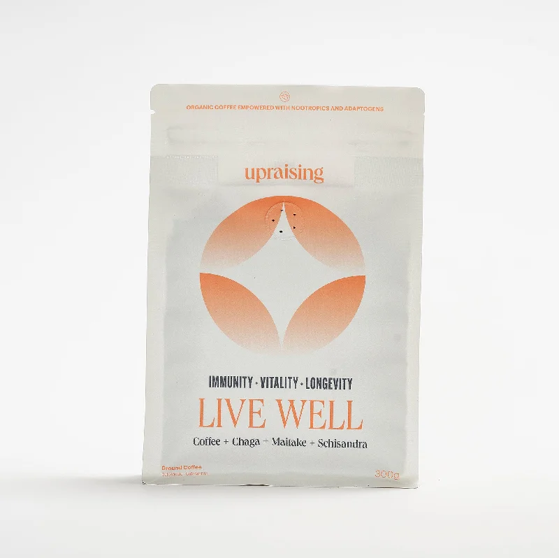 Upraising Live Well Ground Coffee 300g