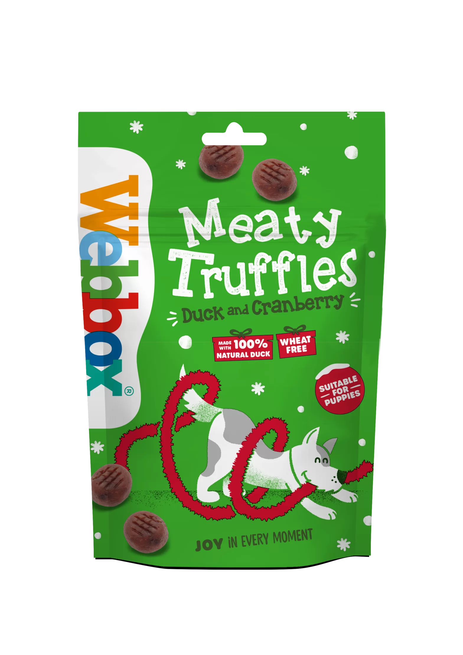 Webbox - Christmas Meaty Truffle Duck/Cranberry Treats - 120g