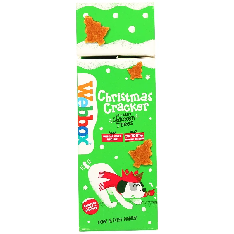 Webbox - Dog Christmas Cracker Chicken Treats - 110g