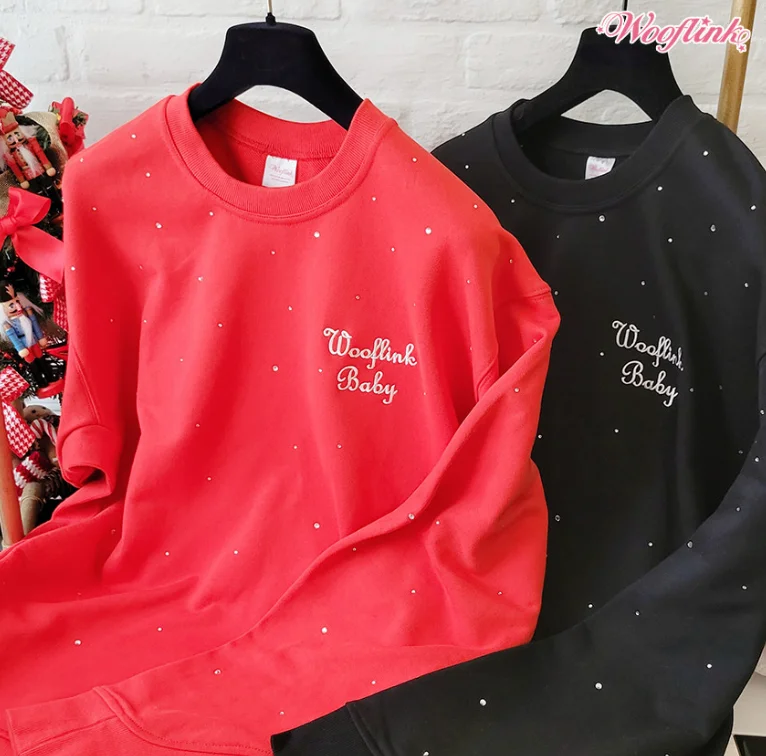 Wooflink Shine Like a Diamond Sweatshirt for Mom in Two Colors