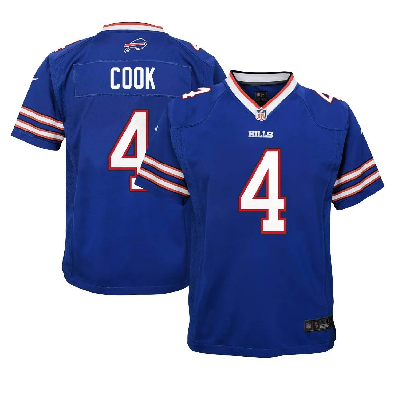 Youth Nike James Cook Royal Buffalo Bills Game Jersey